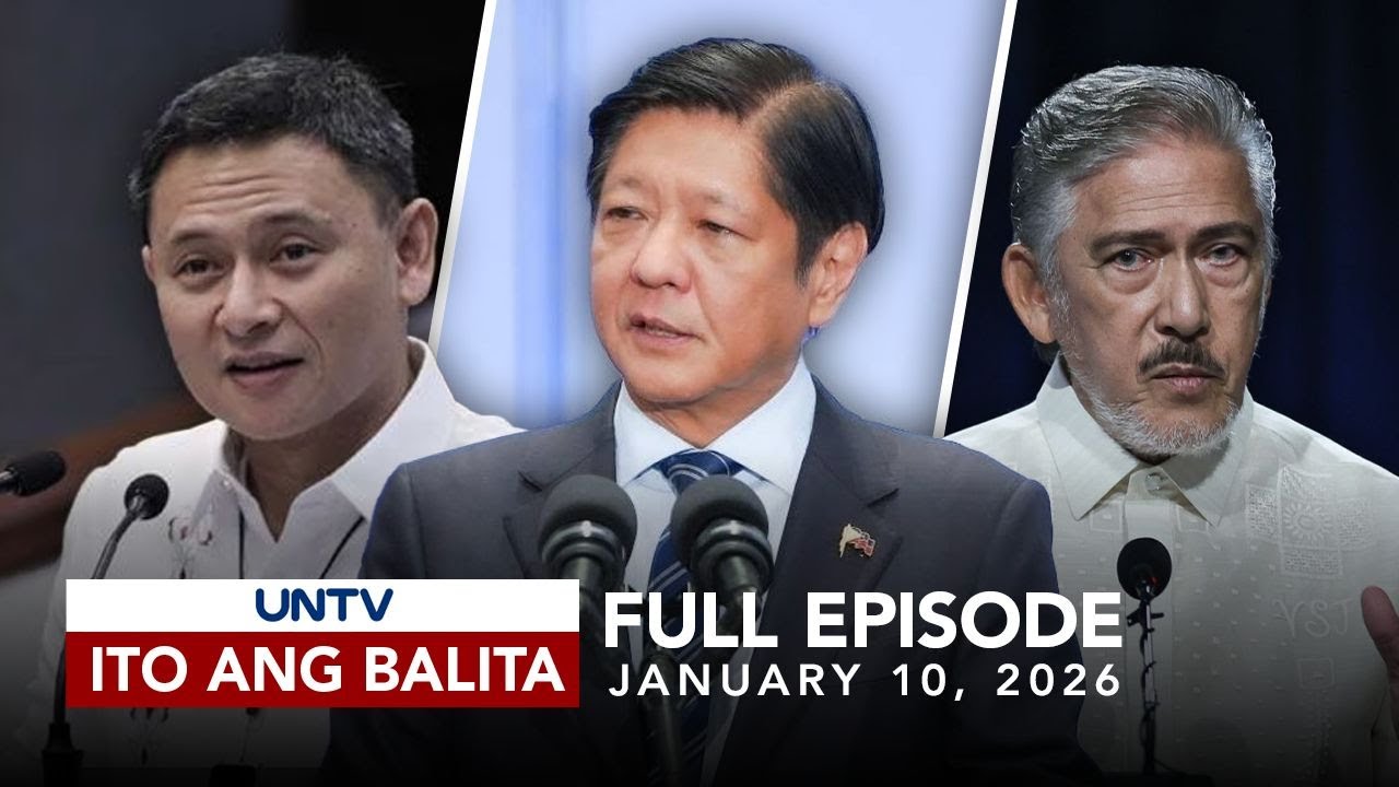 UNTV: Ito Ang Balita Weekend | January 10, 2026
