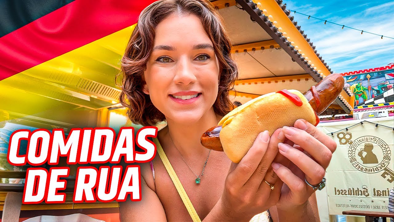 COMIDAS DE RUA NA ALEMANHA! 🇩🇪