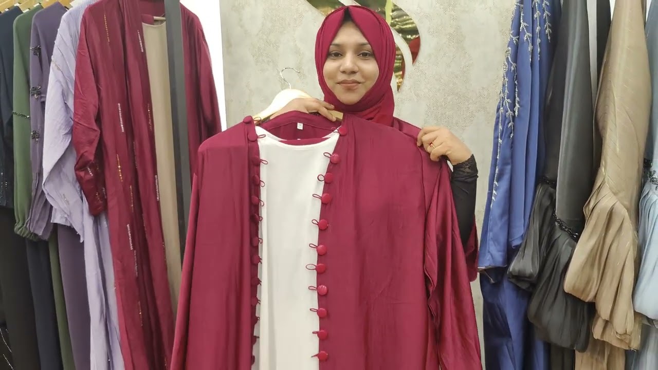 New Model Coat Abaya #abayaworld #dress #party #wedding #wear #abaya #dubai #hijabi #chavakad