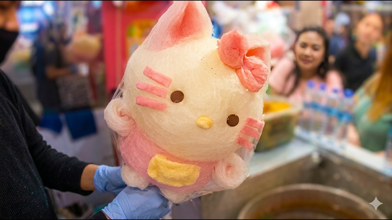Crafting Filipino Street Food Cotton Candy Wonders