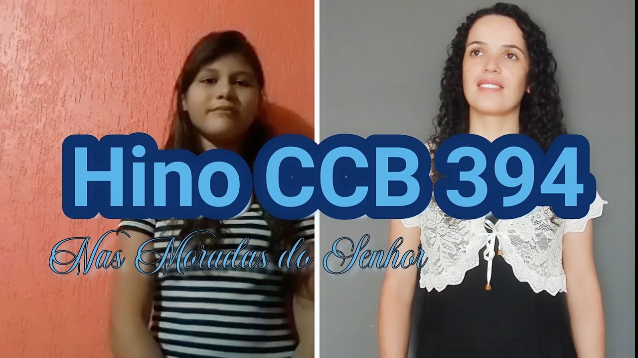 Hino CCB 394 - Nas Moradas do Senhor - Vany Magalhães (Tenor)  e Bianca Queiroz