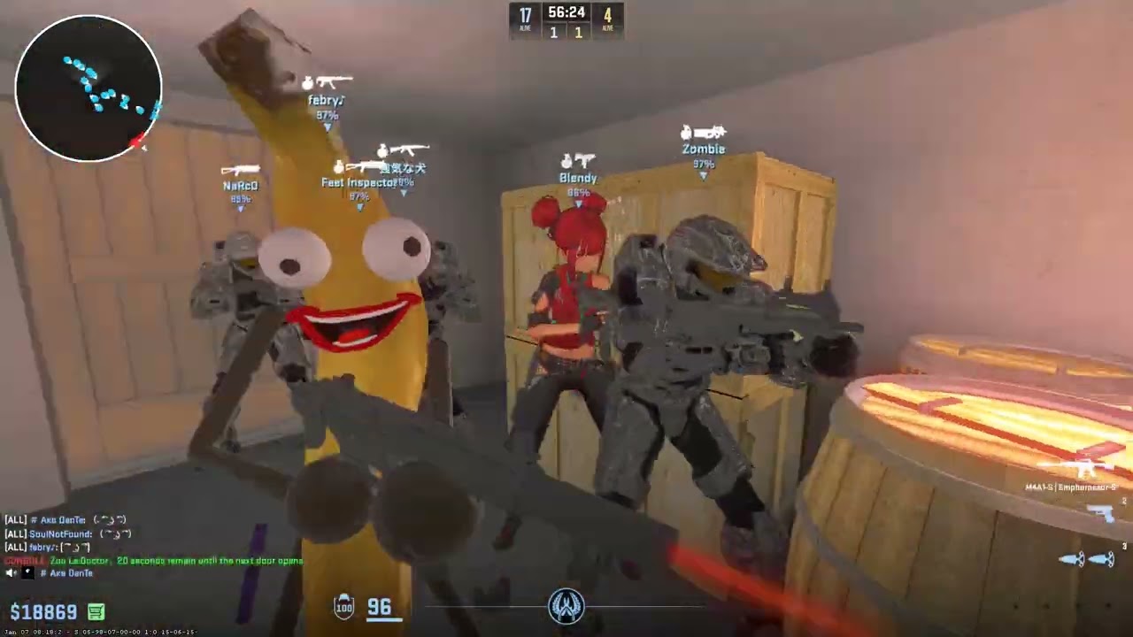 CS2 | Zombie Escape Mod | ze_arknights_sows (POSSESSION Server)