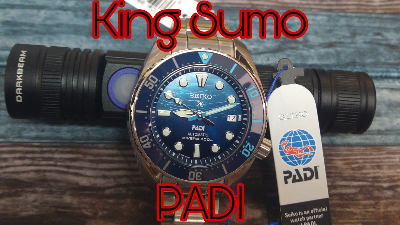 Seiko Prospex SPB375 Padi Special Edition Sumo Ocean Dial Ceramic