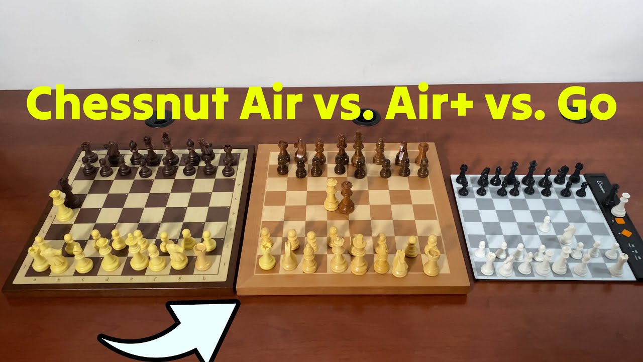 Chessnut Air vs. Chessnut Air+ vs. Chessnut Go 🟡 Lc0 vs. Stockfish Test