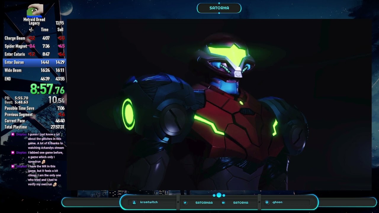 [Former World Record] Metroid Dread Any% Legacy Unrestricted RTA 44:59 (Turbo)