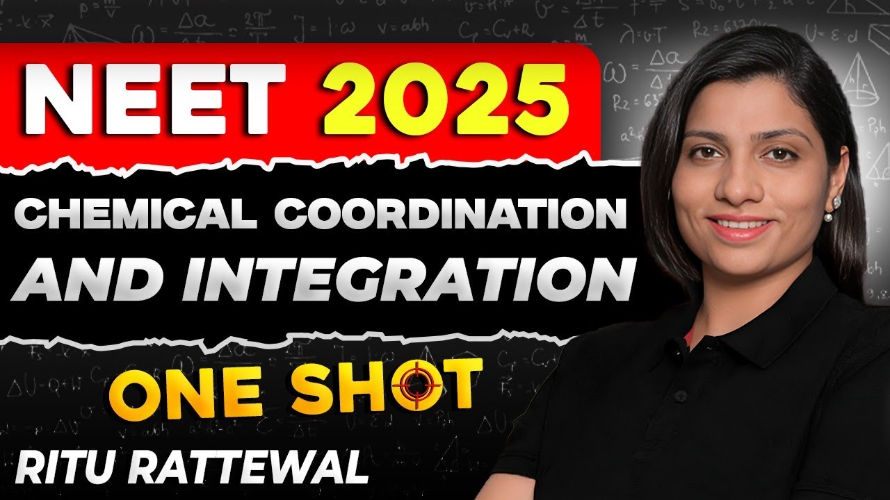 🔥 Chemical Coordination & Integration | One Short | Aisa Samjhoge Ki Kabhi Nahi Bhoologe! #neet2025
