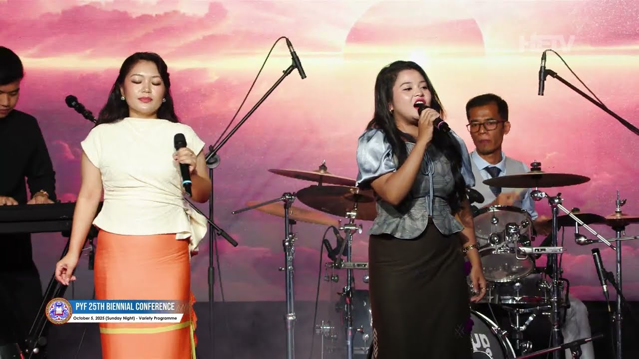 Arini, Cindy & Zorina, Mizoram Synod | PYF 25th Biennial Conference 2025 (Variety Programme)