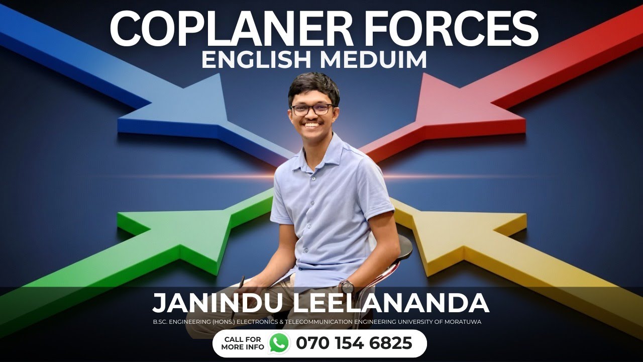 Coplanar Forces Day 01 | 2027 A/L | Full English Class