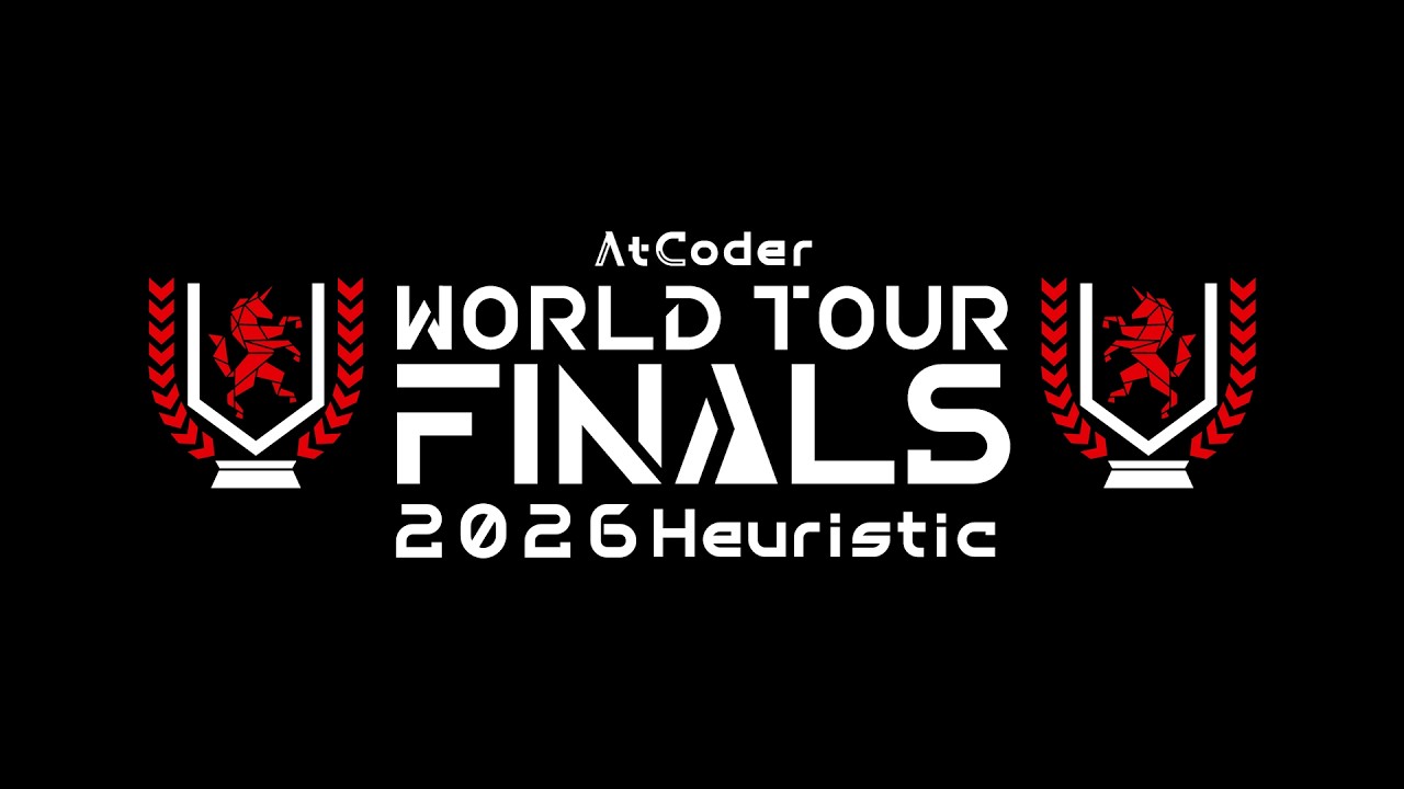 AtCoder World Tour Finals 2026 Heuristic English stream