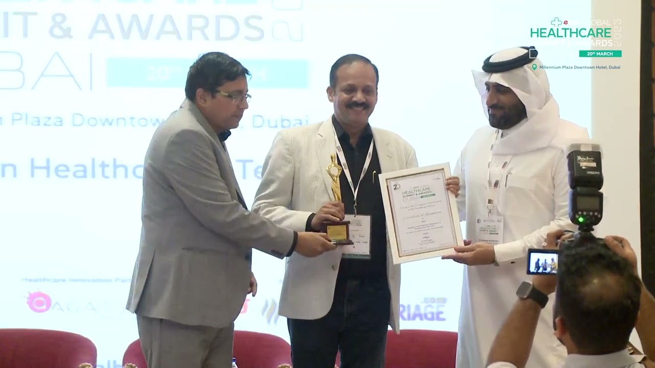 Awards Ceremony: Elets Global Healthcare Summit Dubai