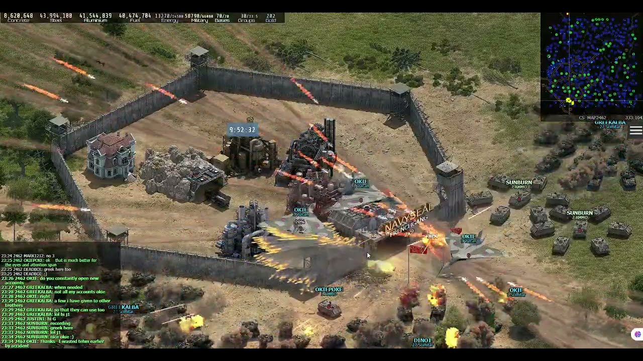 CombatSiege: Map2463, Navyseal-Frenchgang Alliance, Lvl9 base