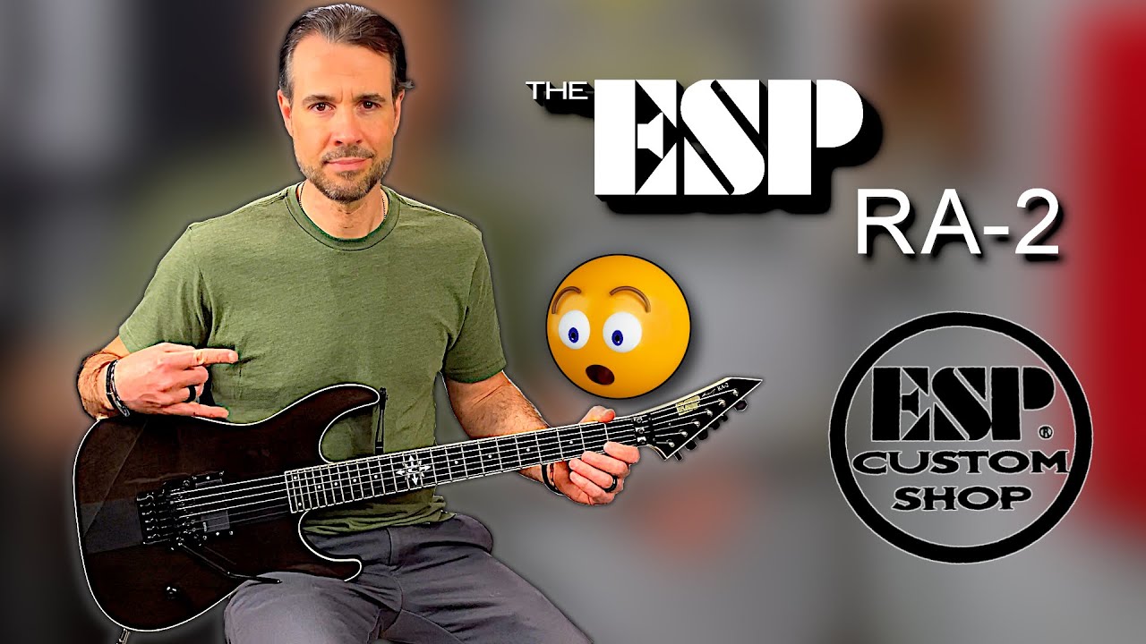 🎸Моя гитара ESP Custom Shop RA-2!