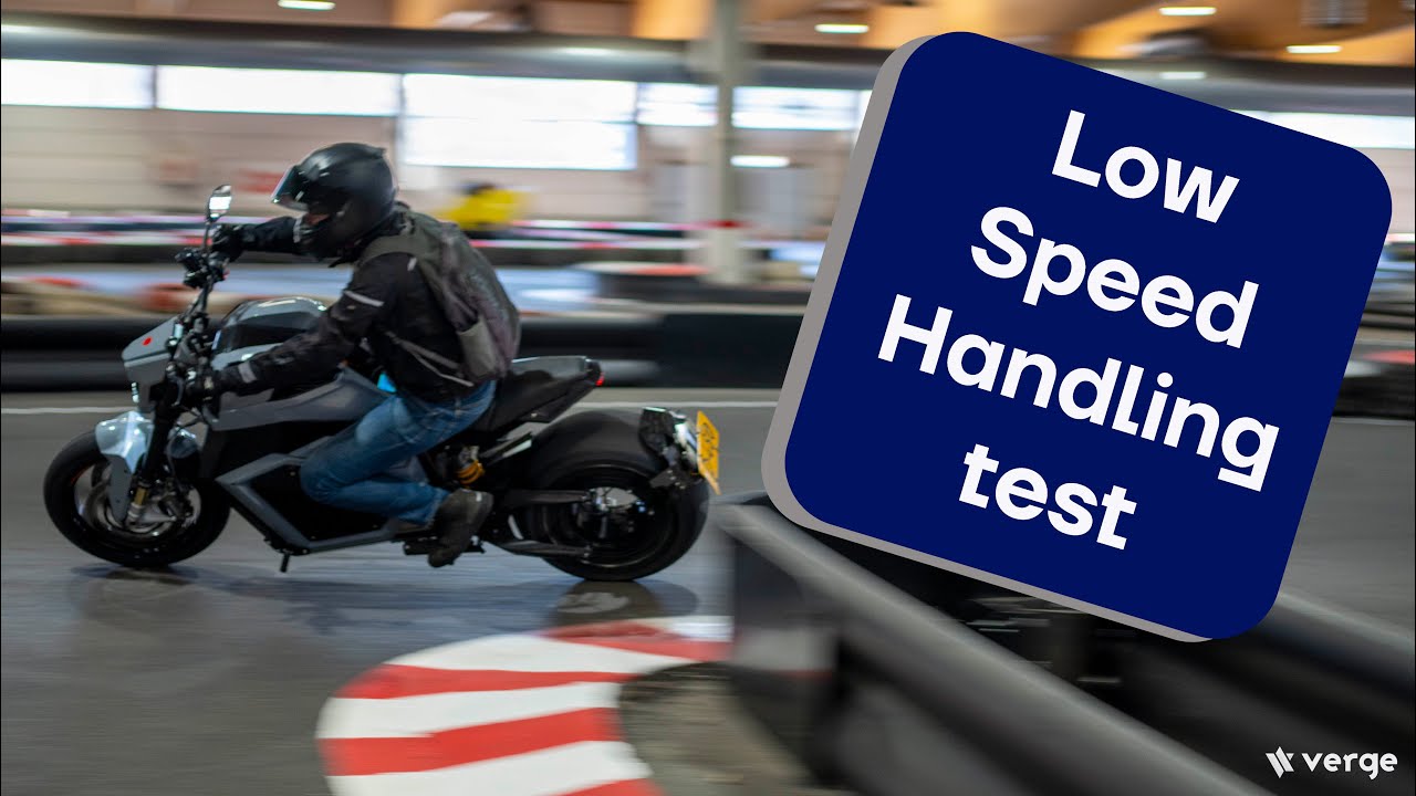 Verge TS Low-Speed handling tests.