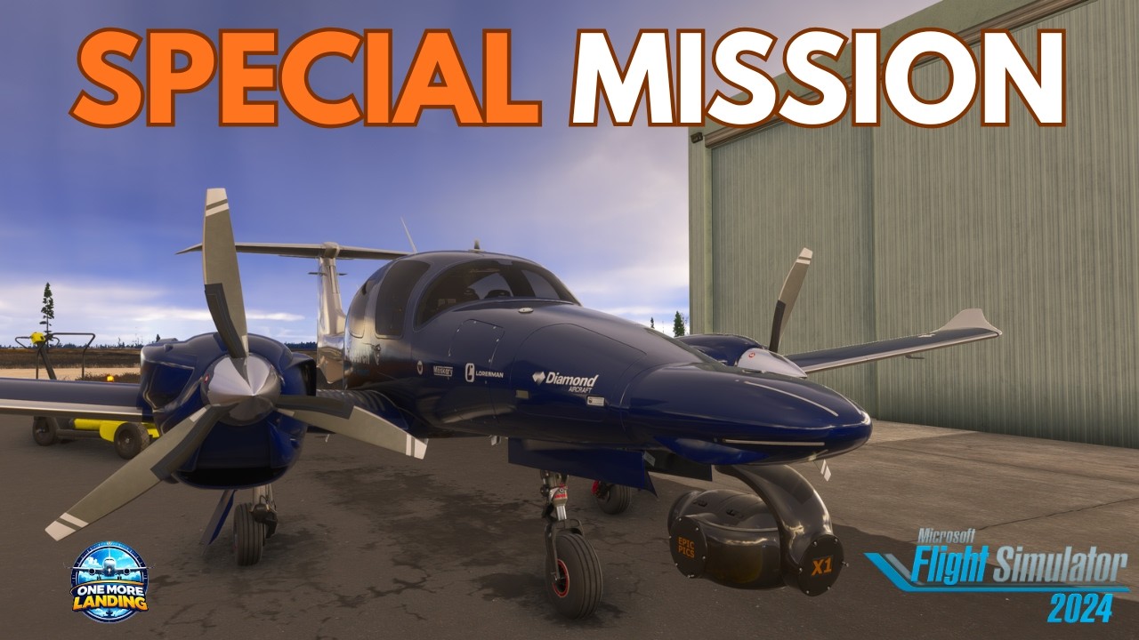 Flying Around a Tornado… The Landing Got Sketchy | MSFS 2024 Career Mode