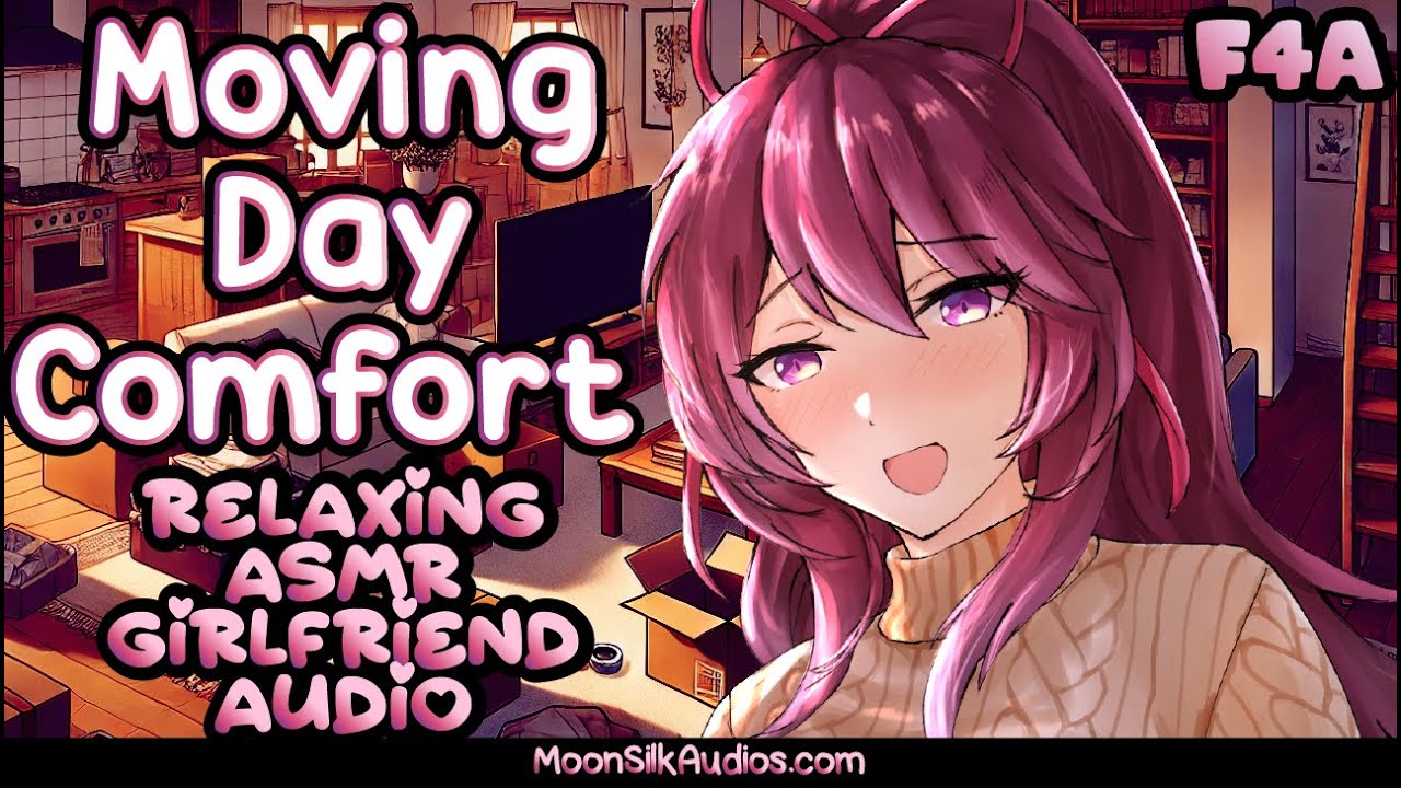 [F4A] ASMR Girlfriend Comforts You During Moving Stress | Gentle Whispers & Cuddles