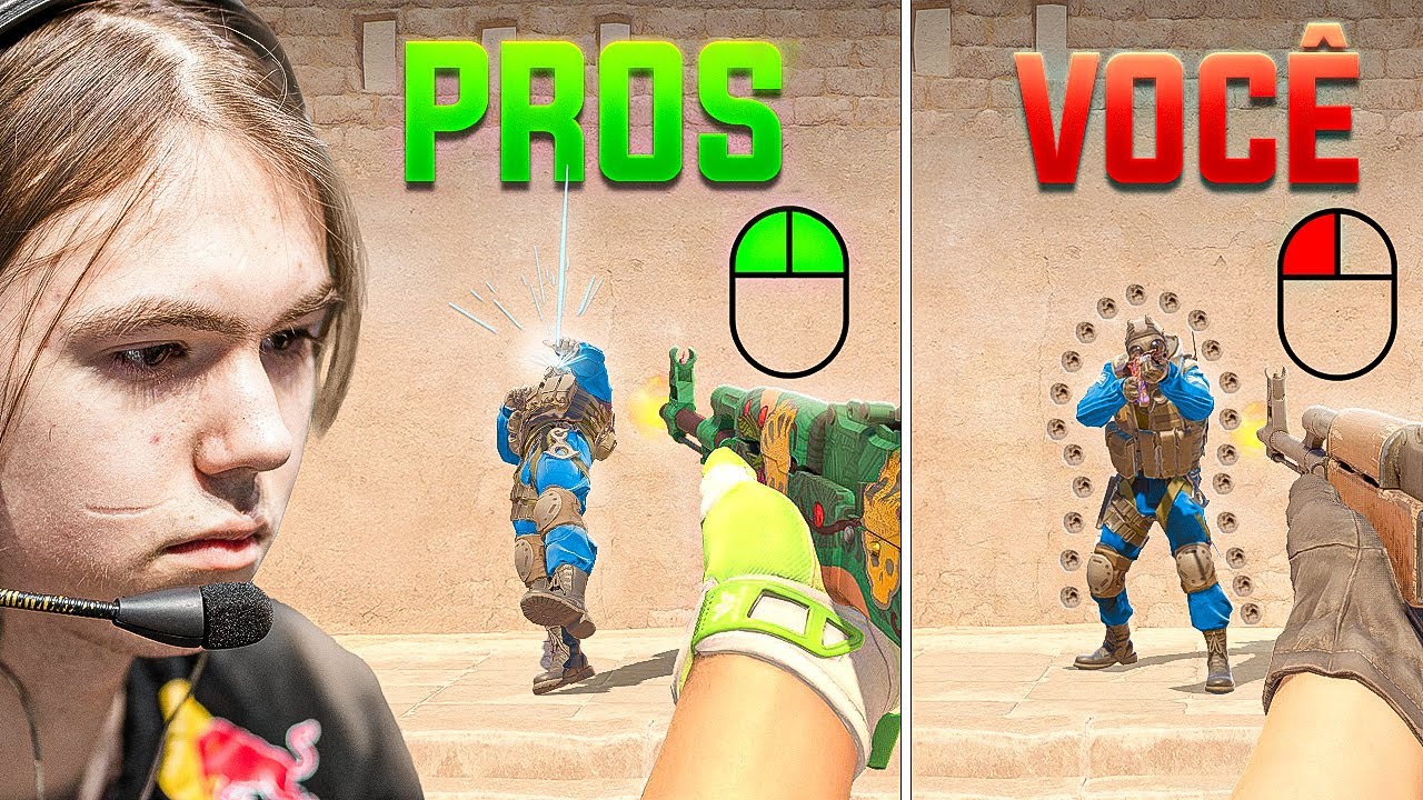 Nova T&Eacute;CNICA secreta que os PROS usam para o SPRAY PERFEITO no CS 2 (fiz o teste)