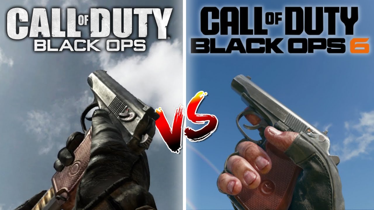 Call of Duty Black Ops 6 vs Black Ops - Direct Comparison