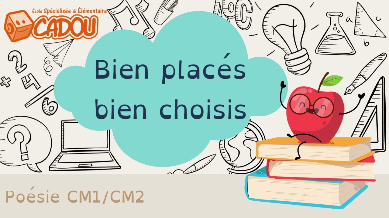 [CM1/CM2 - Po&eacute;sie] Bien plac&eacute;s bien choisis - Raymond Queneau
