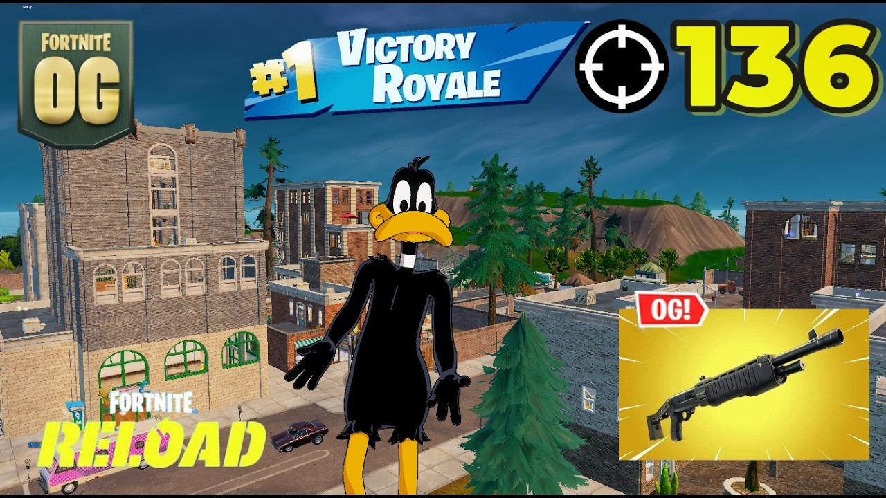 Fortnite Reload | *NEW* DAFFY DUCK SKIN | High Kill Gameplay | PS5 Controller