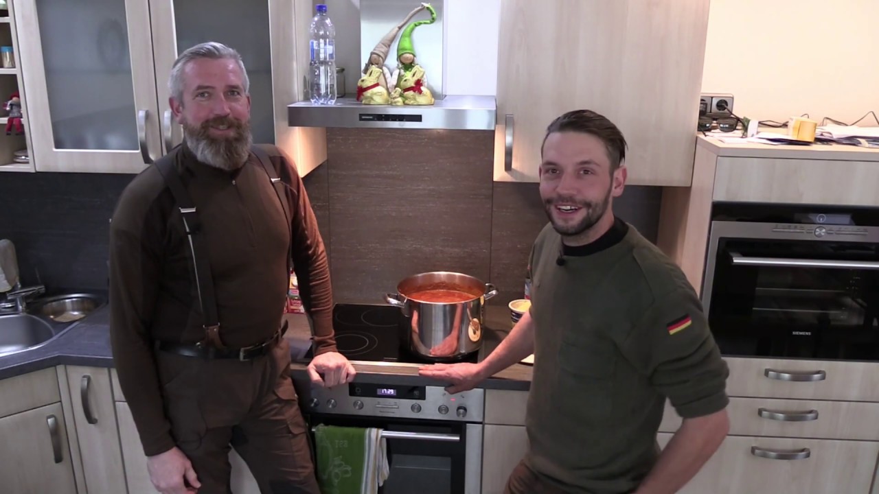 Wildgulasch kochen mit Werner Steckmann 