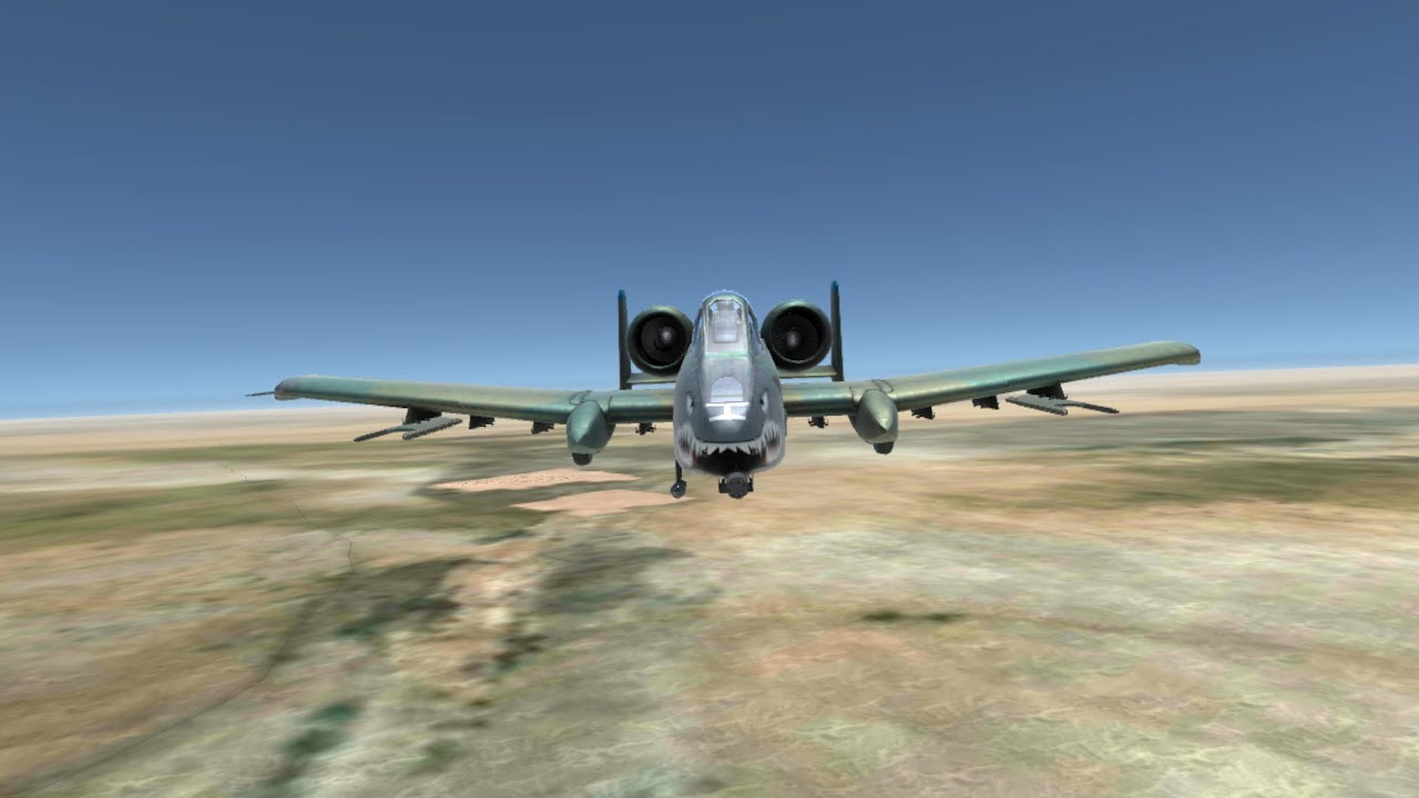 A-10 Thunderbolt Start-Up.  GunshipIV