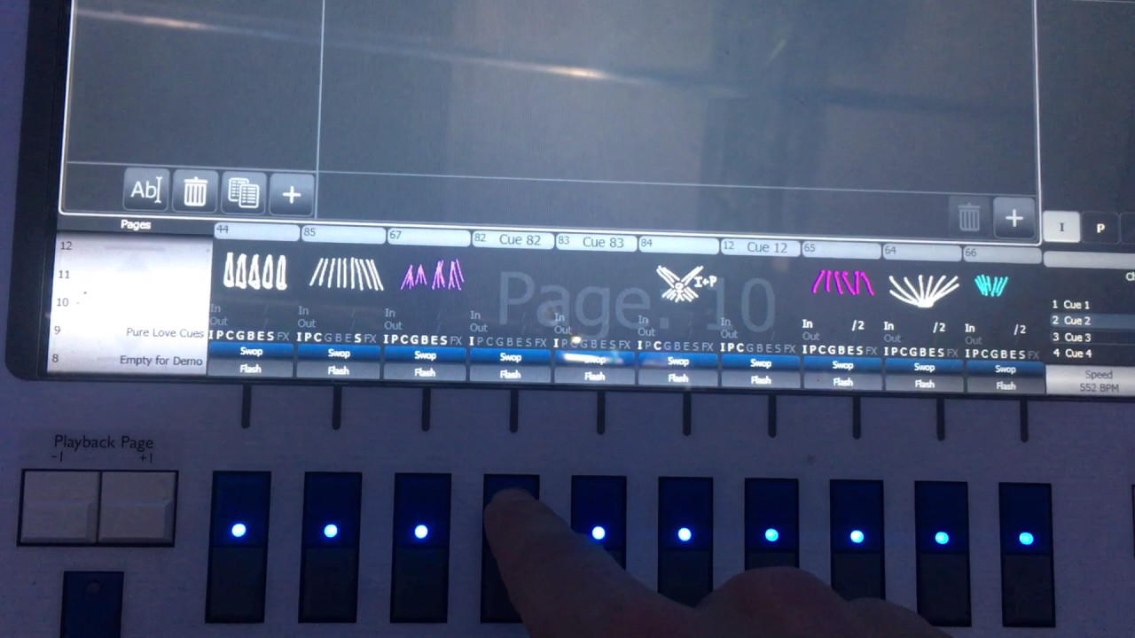 MIDI Trigering Avolites en Español