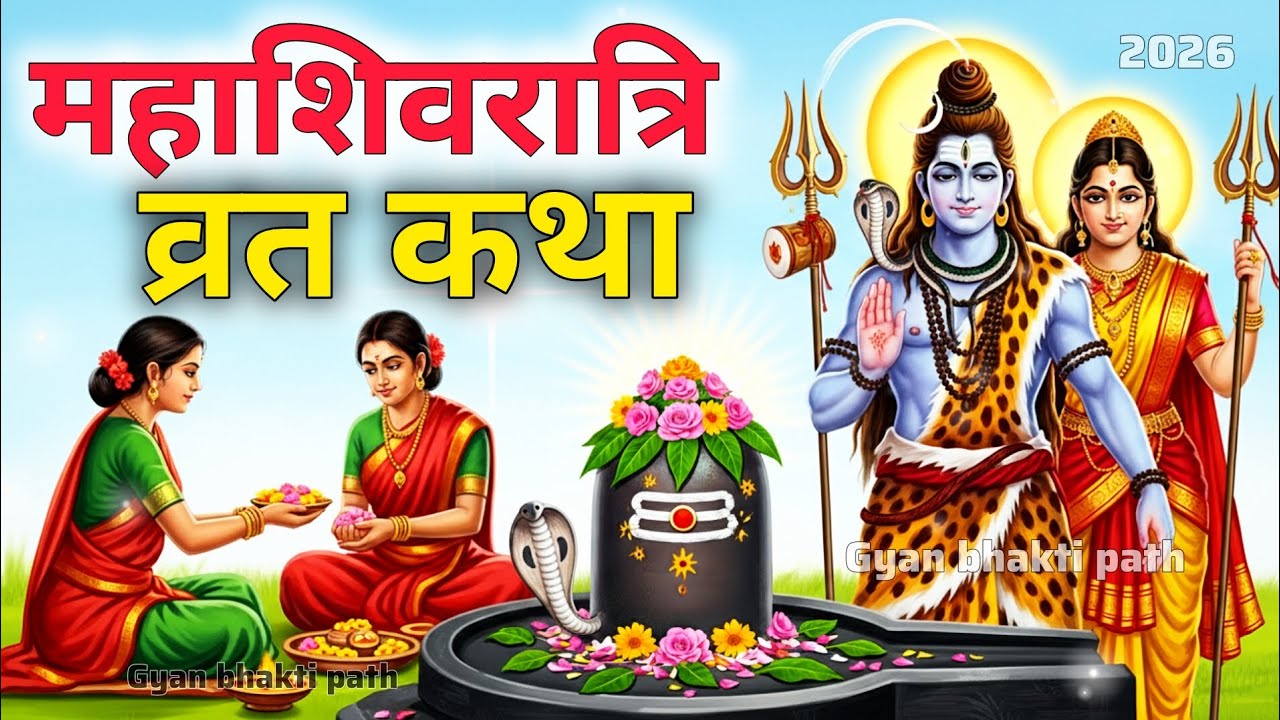महाशिवरात्रि व्रत कथा 2026 | भगवान शिव की अद्भुत कहानी जानिए