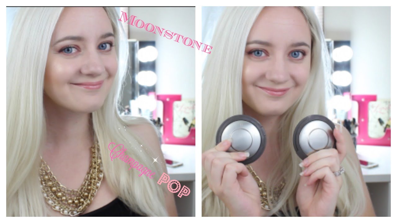 Becca Champagne Pop and Moonstone Highlight for Fair Skin