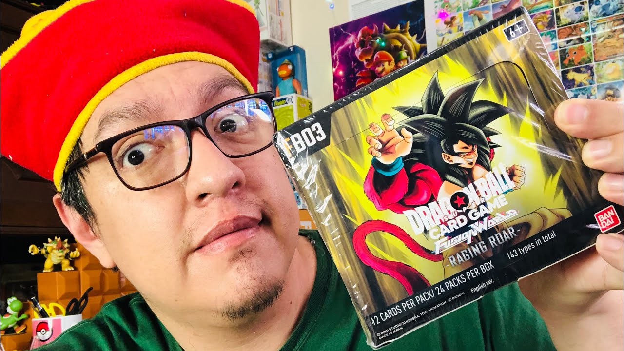 SE VIENE GT DRAGON BALL Fusion World FB03 Raging Roar UNBOXING