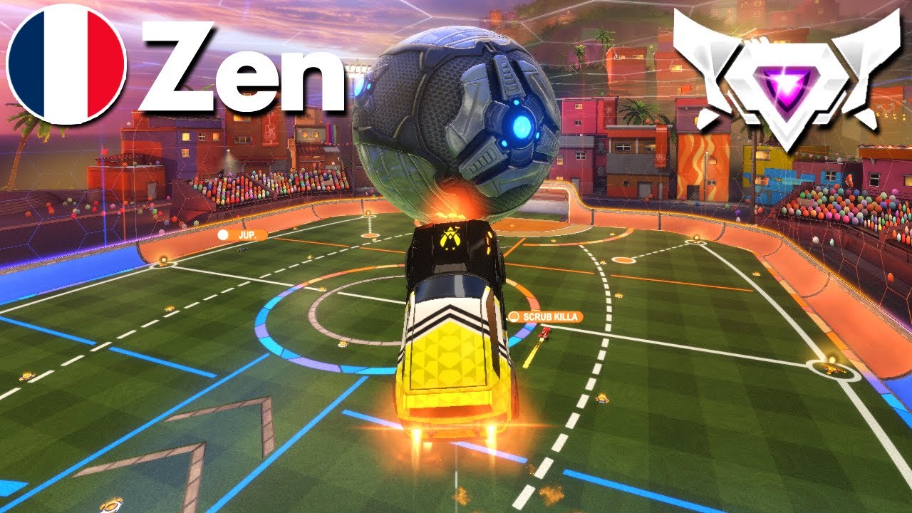 1 HOUR of ZEN Rocket League Gameplay (SSL 2v2)