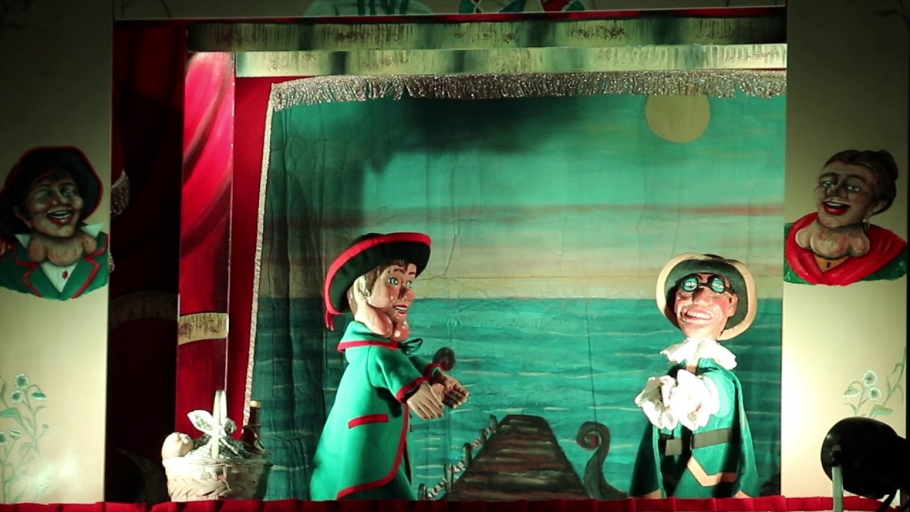 GIOPPINO E TARTAGLIA - Gioppino e Arlecchino principi di Venezia - I BURATTINI DI CRISTIAN