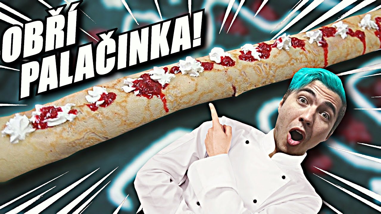 UDĚLALI JSME TU NEJVĚTŠÍ PALAČINKU!!!/w@Kellwiin,@DejvikGOD a Faster