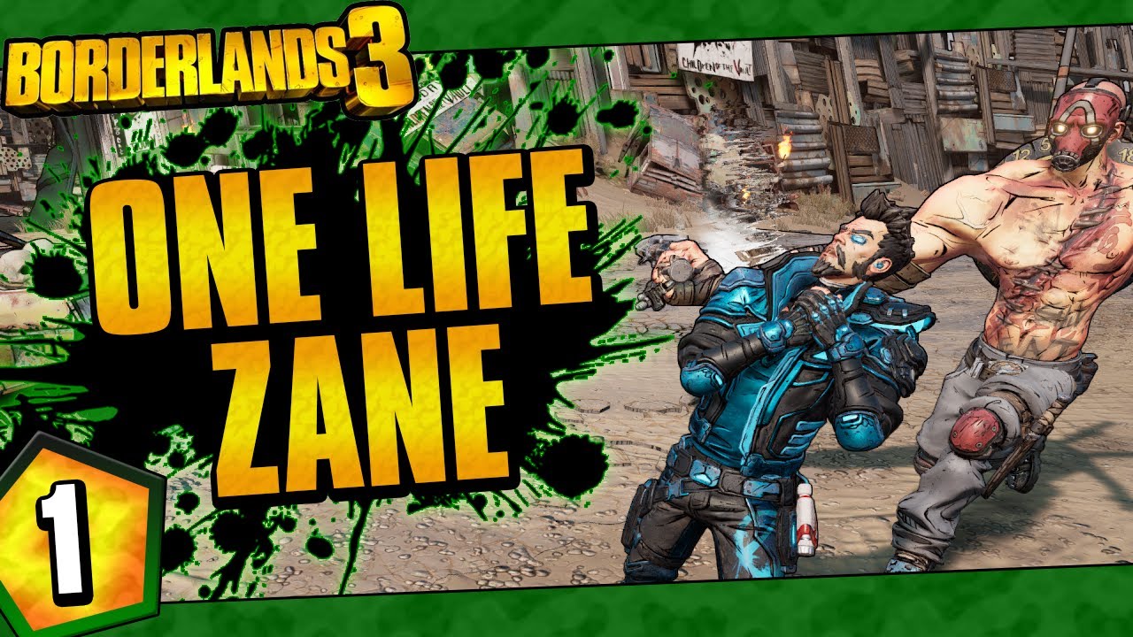 Borderlands 3 | One Life Zane Funny Moments And Drops | Day #1