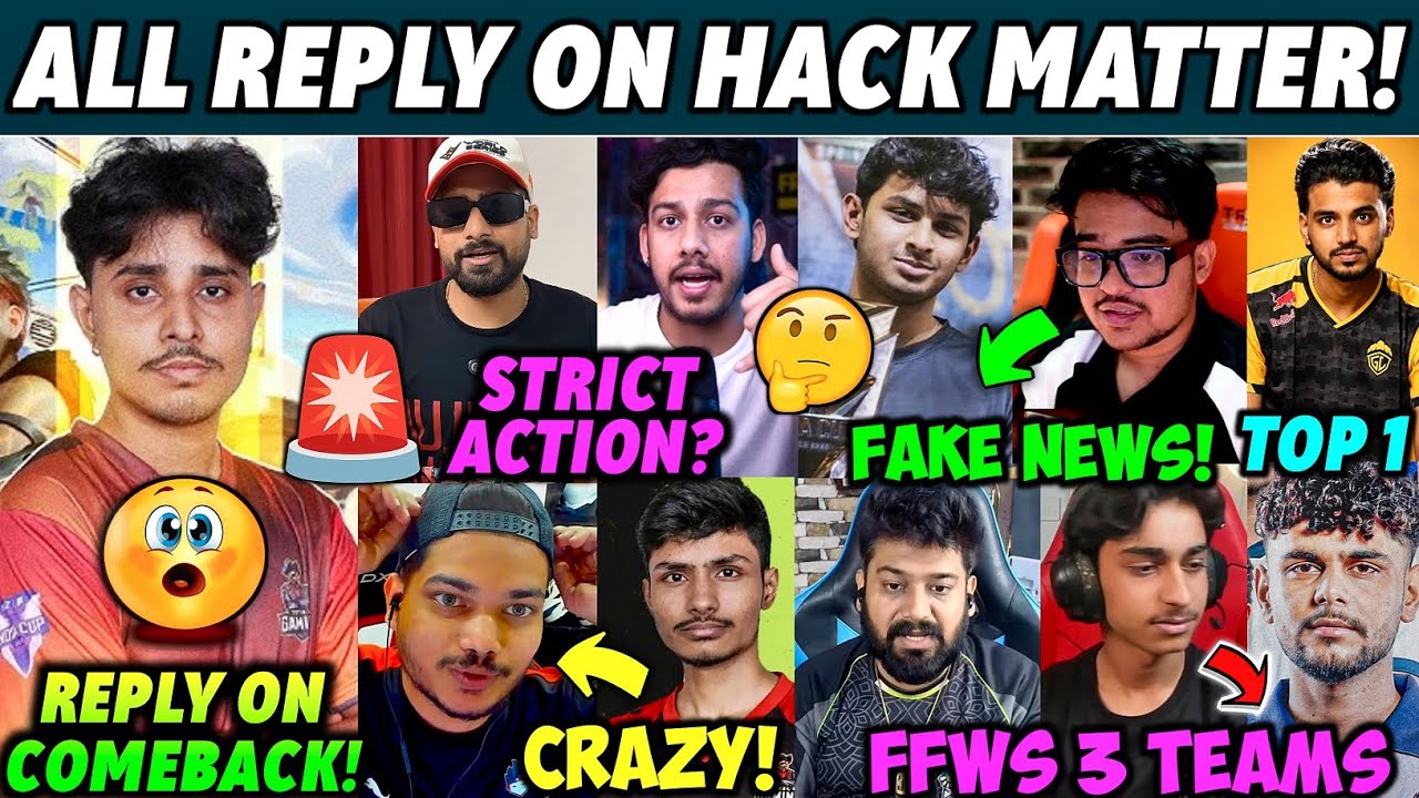 TG Delete Reply Comeback 🤯, All Reply on Hack Matter 🥵, FFMIC Fall Prize pool Increase?, Apex & S8ul