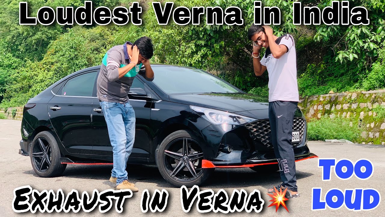 Loudest Verna in India💥 || Only in Jammu 😍 || Modifications worth Lakhs