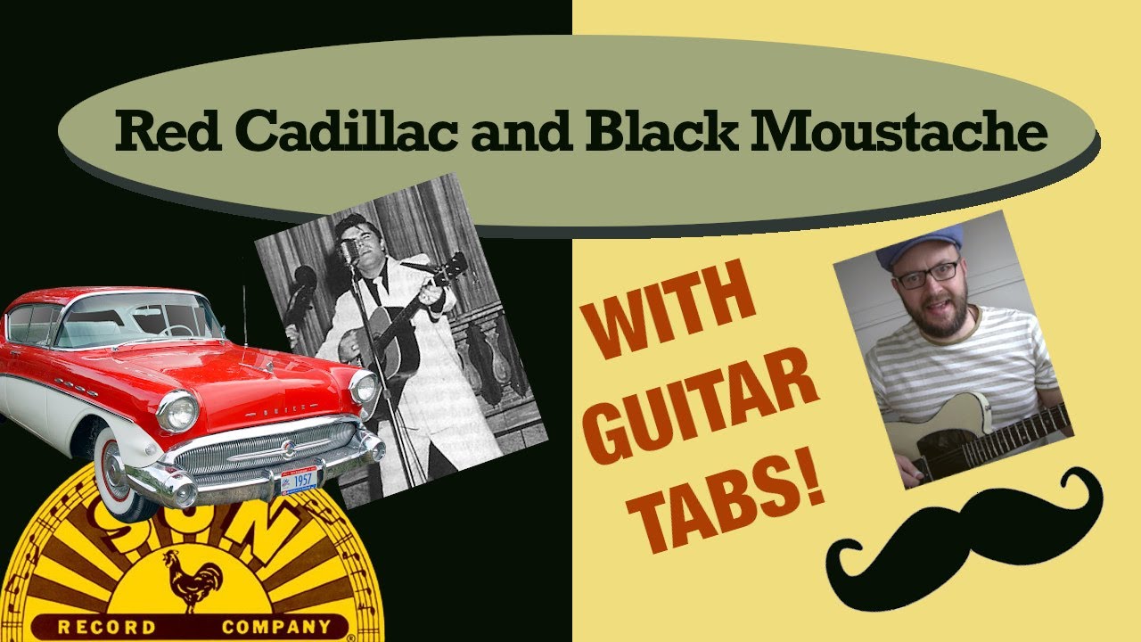 Rockabilly guitar lesson - Warren Smith - Red Cadillac And A Black Moustache