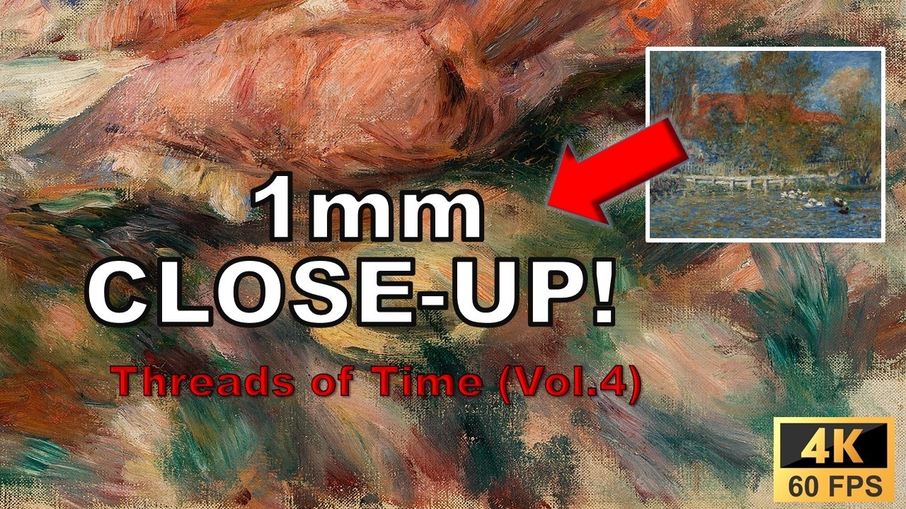 [4K 60fps] You've Never Seen Pierre-Auguste Renoir Like This 🔎 Nature's Chaos  Vol 4