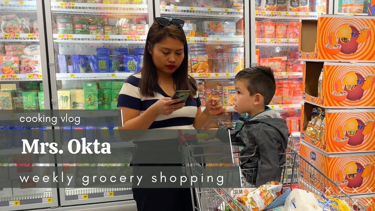 Weekly grocery shopping
