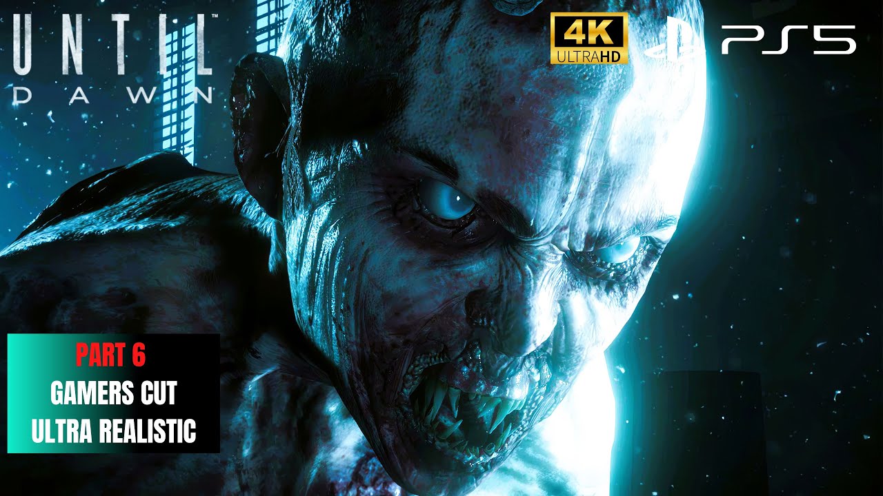 Until Dawn Part 6 Of 6 Ending Gameplay Walkthrough PS5 4K MAXED ULTRA GRAPHICS 60FPS