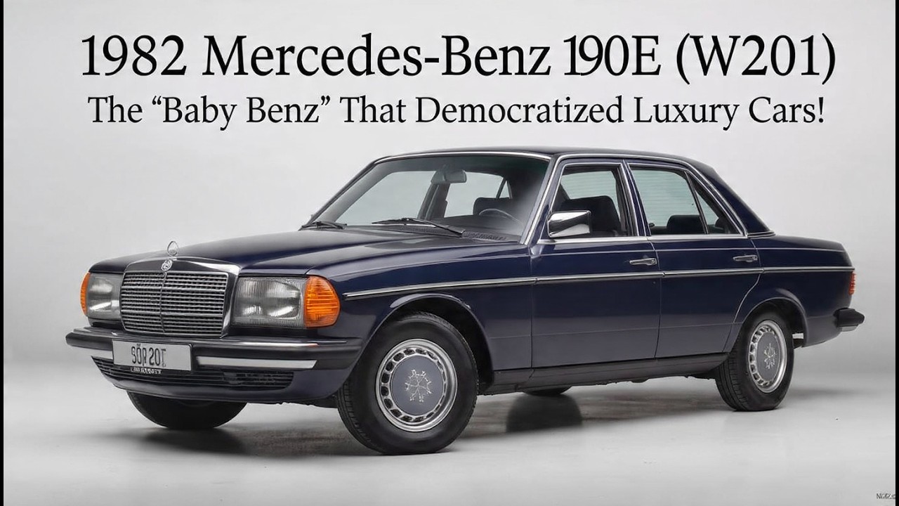 Mercedes-Benz 190E (W201) 1982 года | Как «маленький Benz» создал новый сегмент автомобилей класс...
