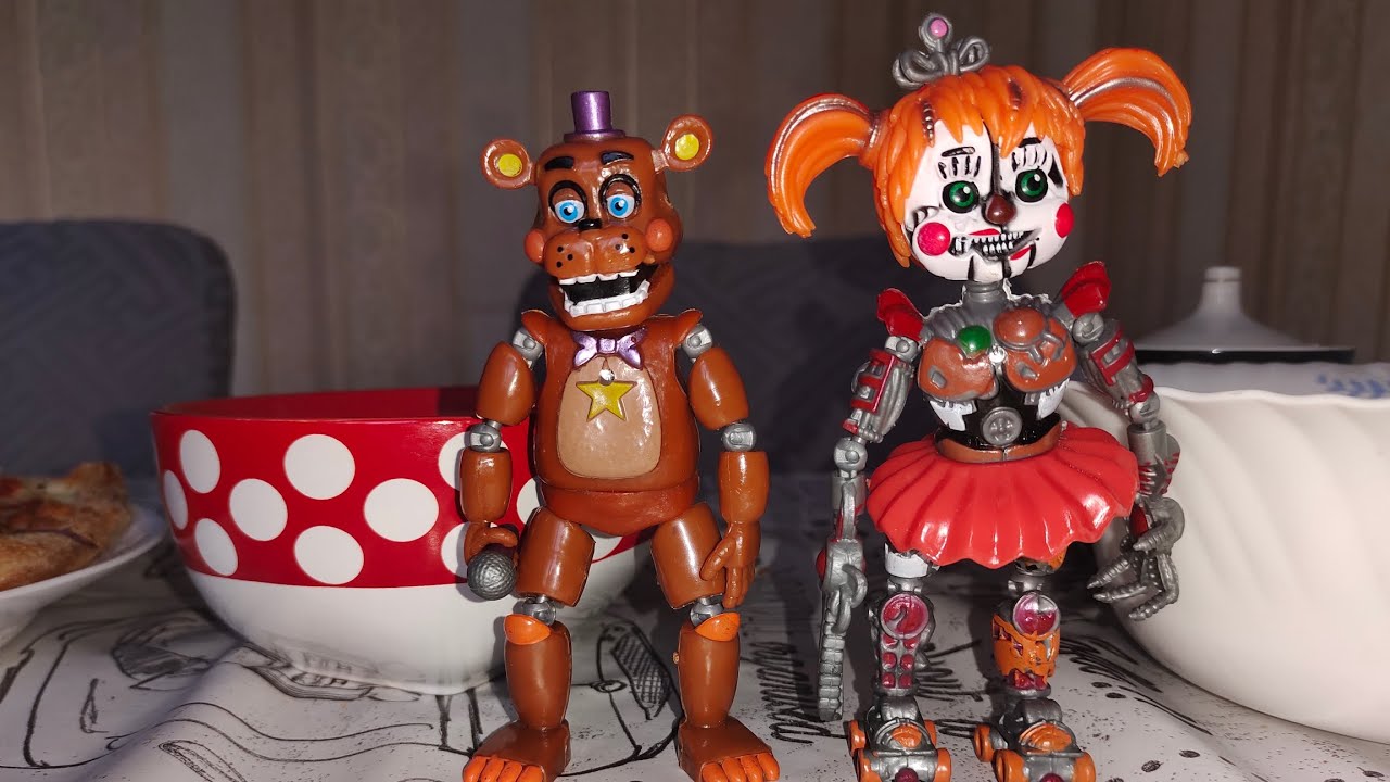 Обзор на rockstar Фредди и scrap baby.