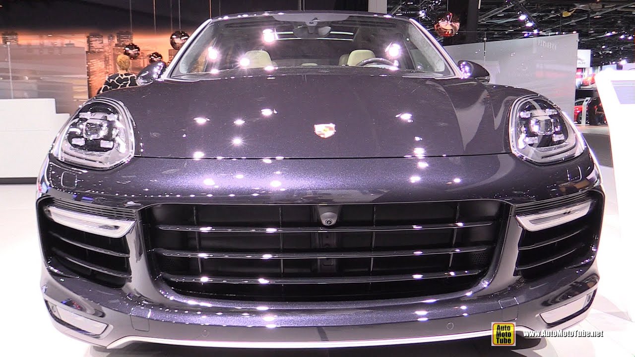 2016 Porsche Cayenne Turbo S - Exterior and Interior Walkaround - 2015 Detroit Auto Show