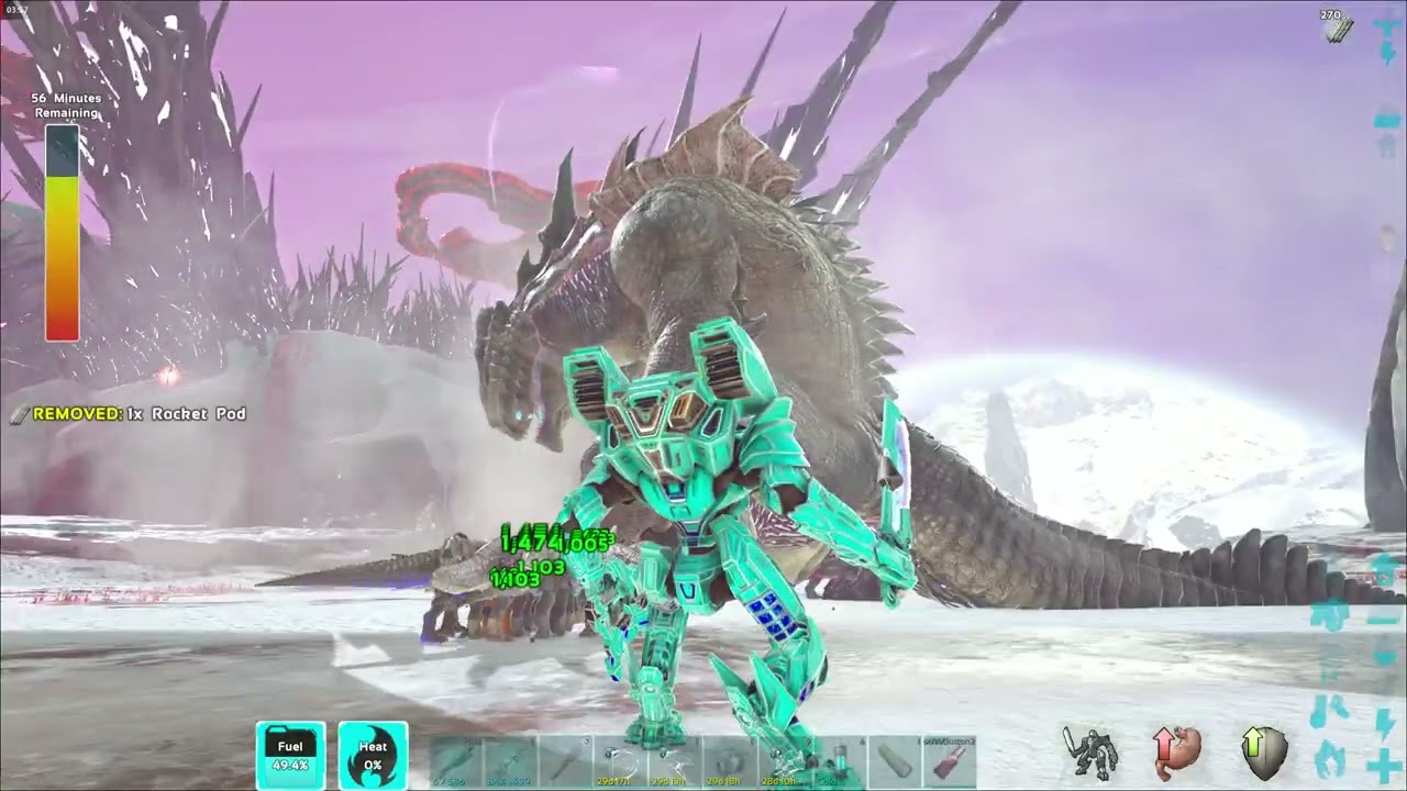 ARK Extinction Gamma King Titan (how not to fight him)