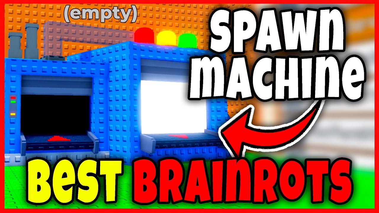 SPAWN MACHINE FULL GUIDE - how to CRAFT BEST BRAINROTS in ESCAPE TSUNAMI for BRAINROTS Roblox