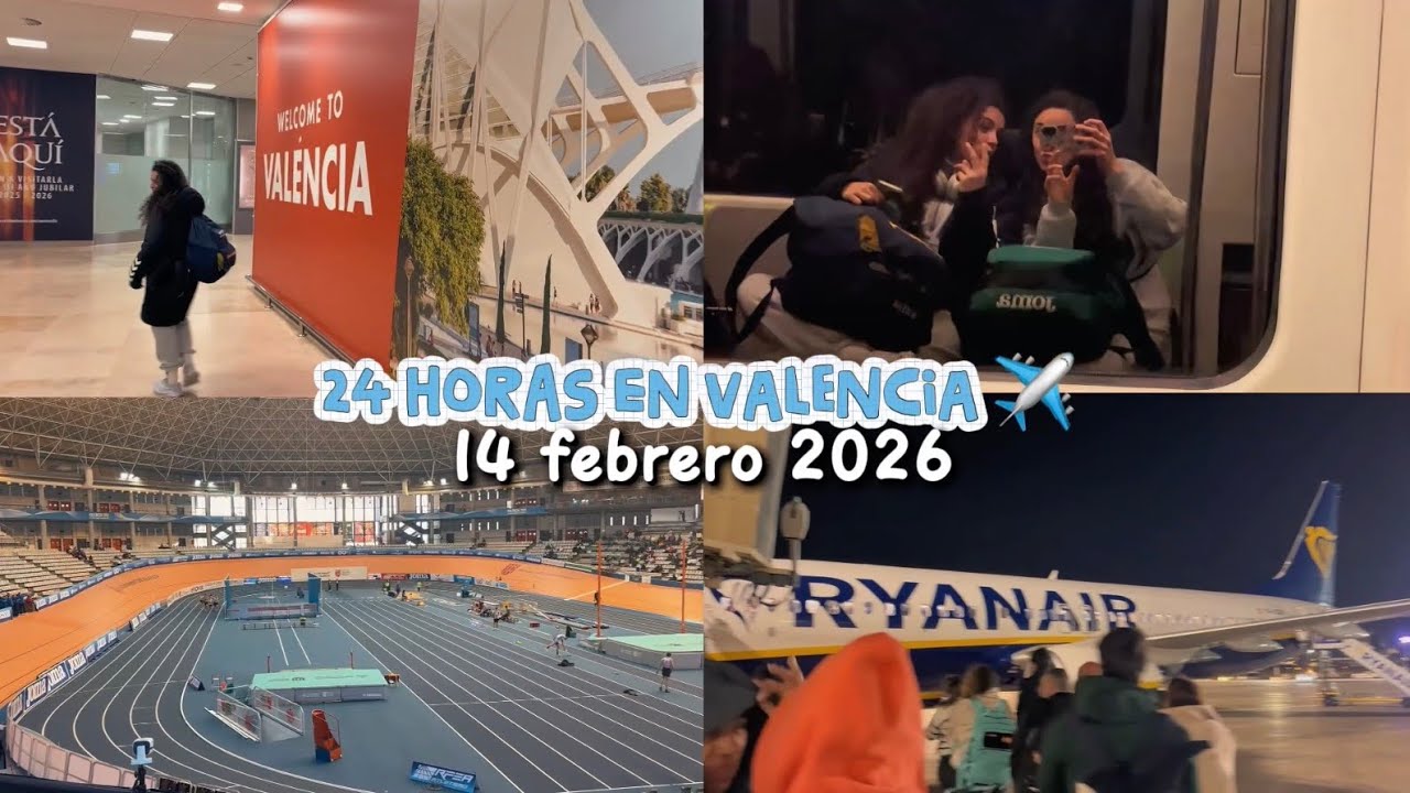 24 horas por Valencia 🏃🏽‍♀️🇪🇸‼️⚡️
