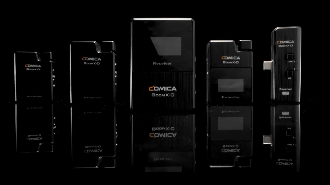 【Introducing】Comica BoomX-D 2.4G Digital 1-Trigger-2 Wireless Microphone