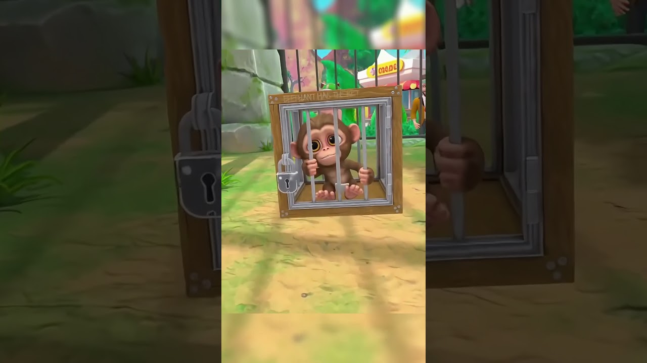 Watch This Monkey Escape His Cage! - I am monkey vr