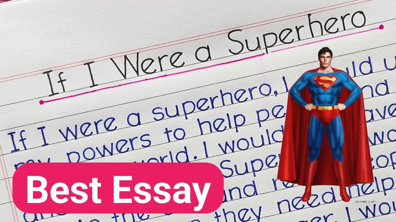 If I Were a Superhero Paragraph | Essay on If I Were a Superhero in English | Lets Write