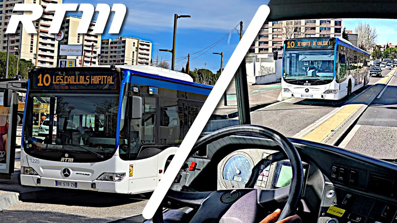 [RTM] Cab ride PURESOUND ligne 10 direction Les Caillols Hôpital en Citaro Facelift