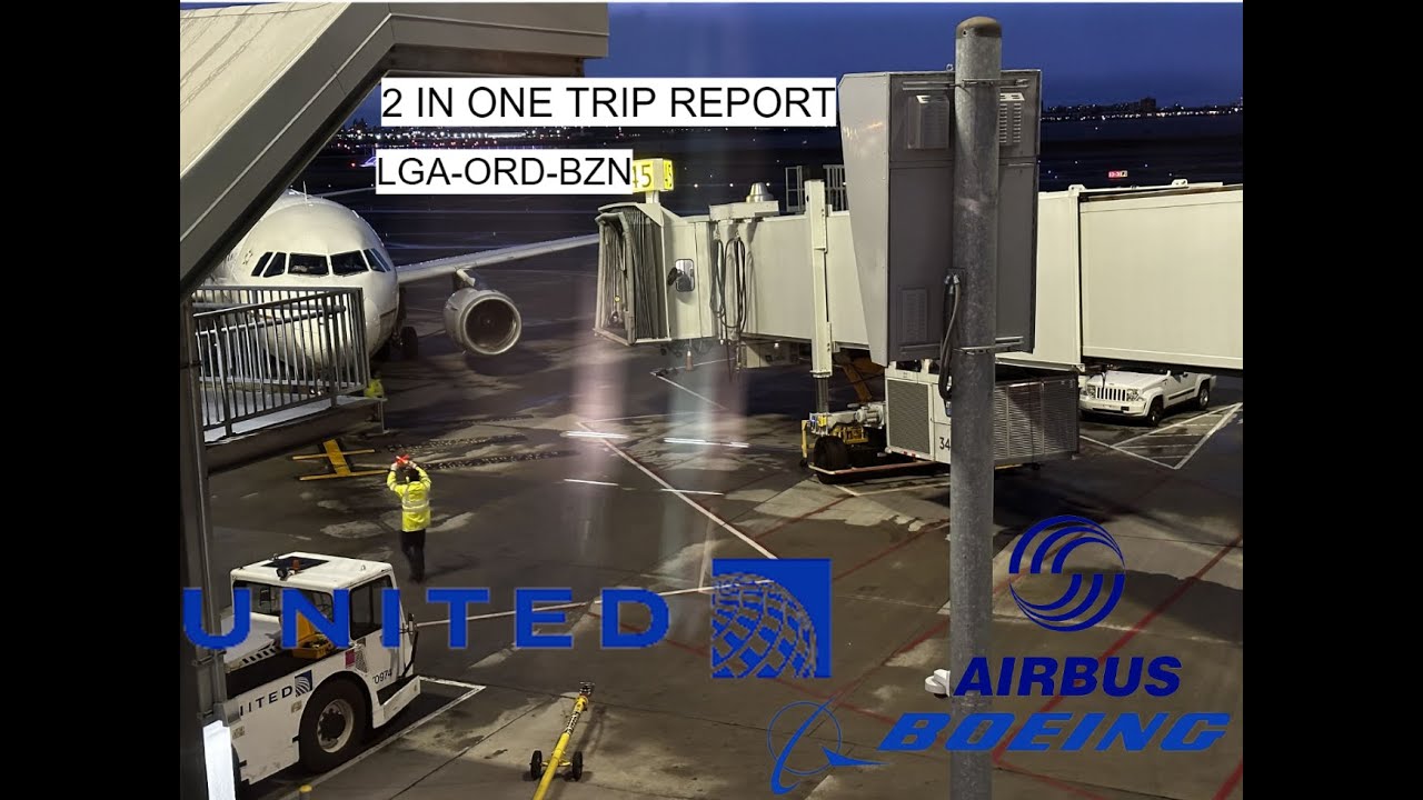 TRIP REPORTS | UNITED AIRLINES A320 AND B737-900 (Economy) | LGA-ORD-BZN